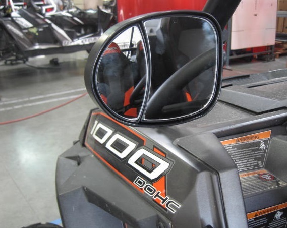Patent Commander UTV Easy View Side View Mirror Set (Pair)
