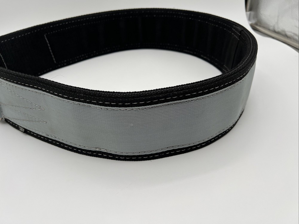 Evolution Athletics Weightlifting Belt Size 4XL Black Gray
