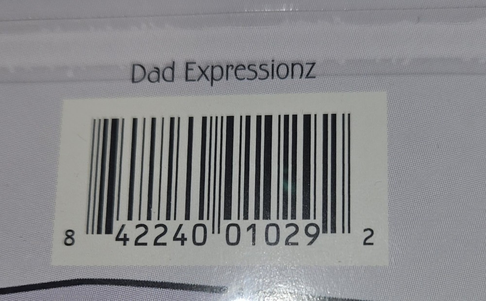 JUNKITZ EXPRESSIONS RUB-ONS Dad Expressionz 12" x 5" sheet