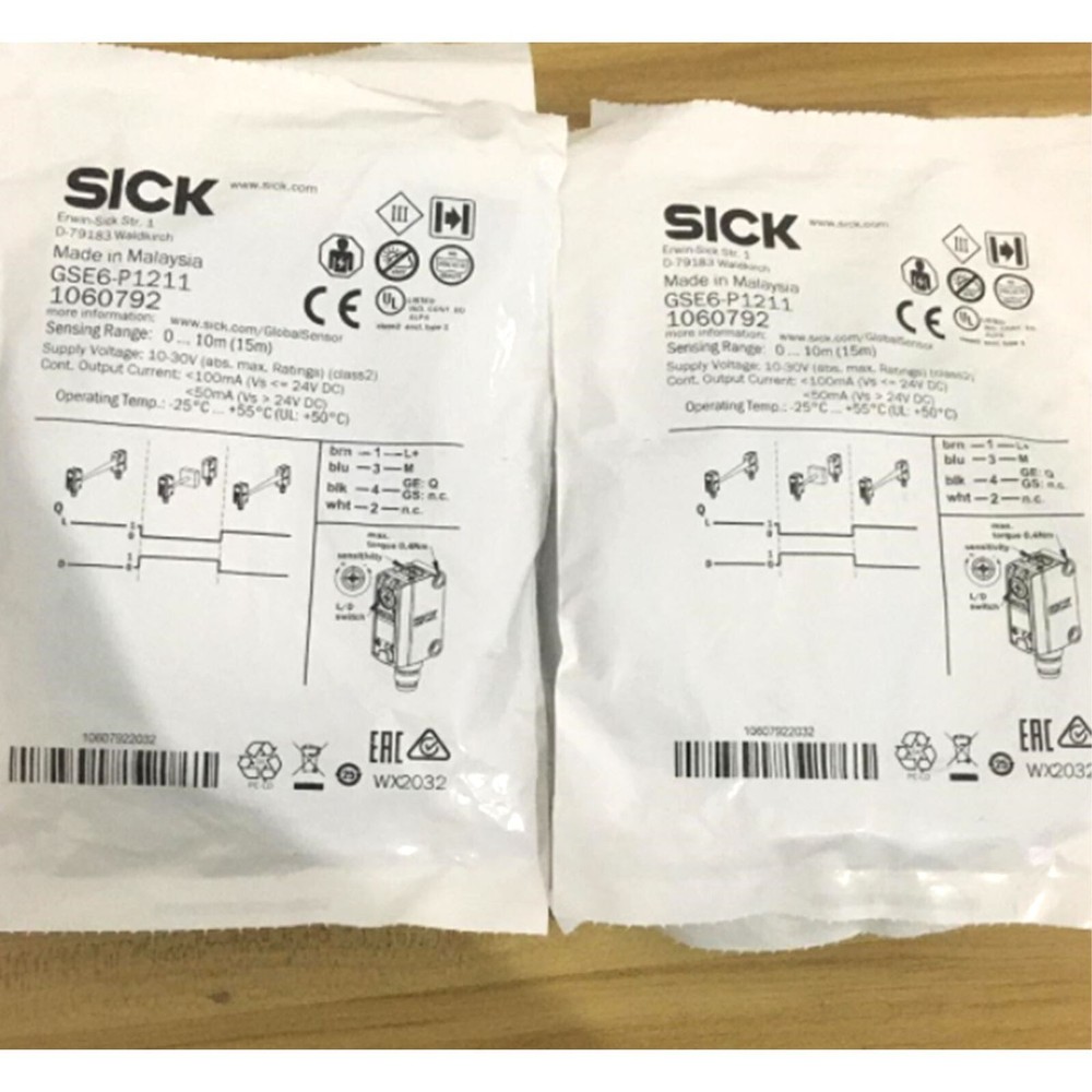 1PC Sick GSE6-P1211 1060792 Sensor New GSE6P1211