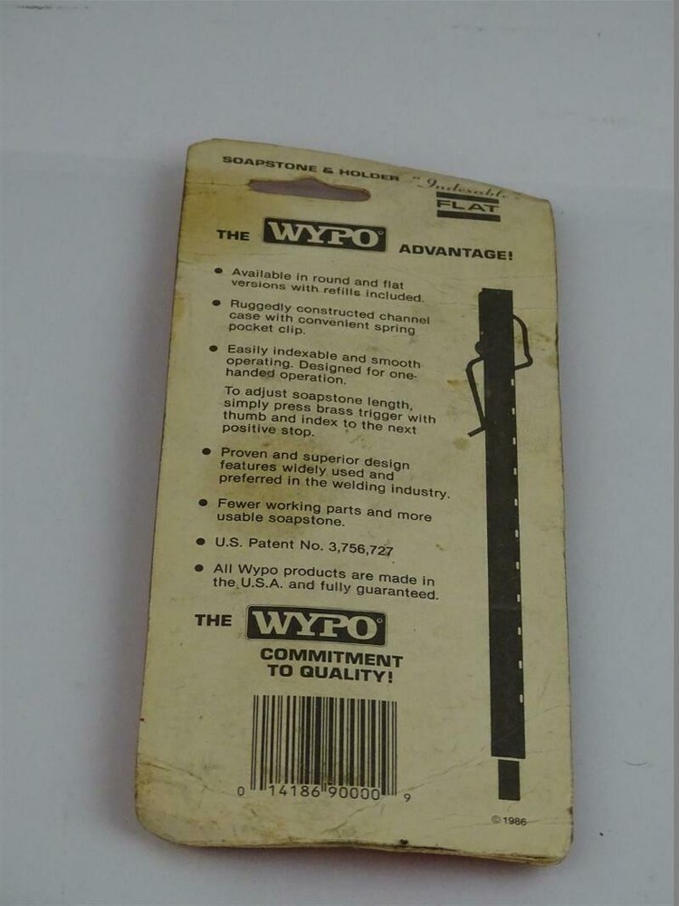 M&B / WYPO Soapstone and , Holder