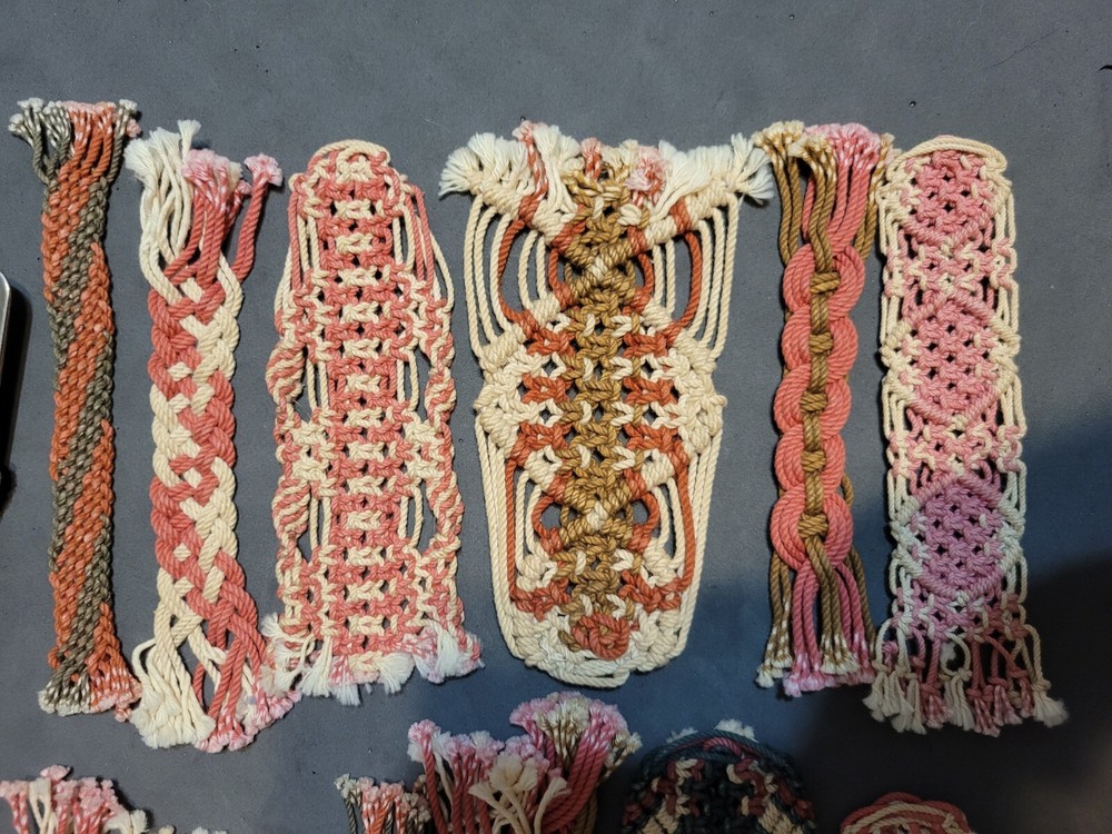 Miscellaneous Macrame Pieces