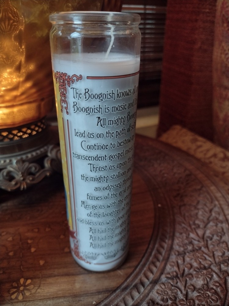 Ween Boognish Prayer Candle