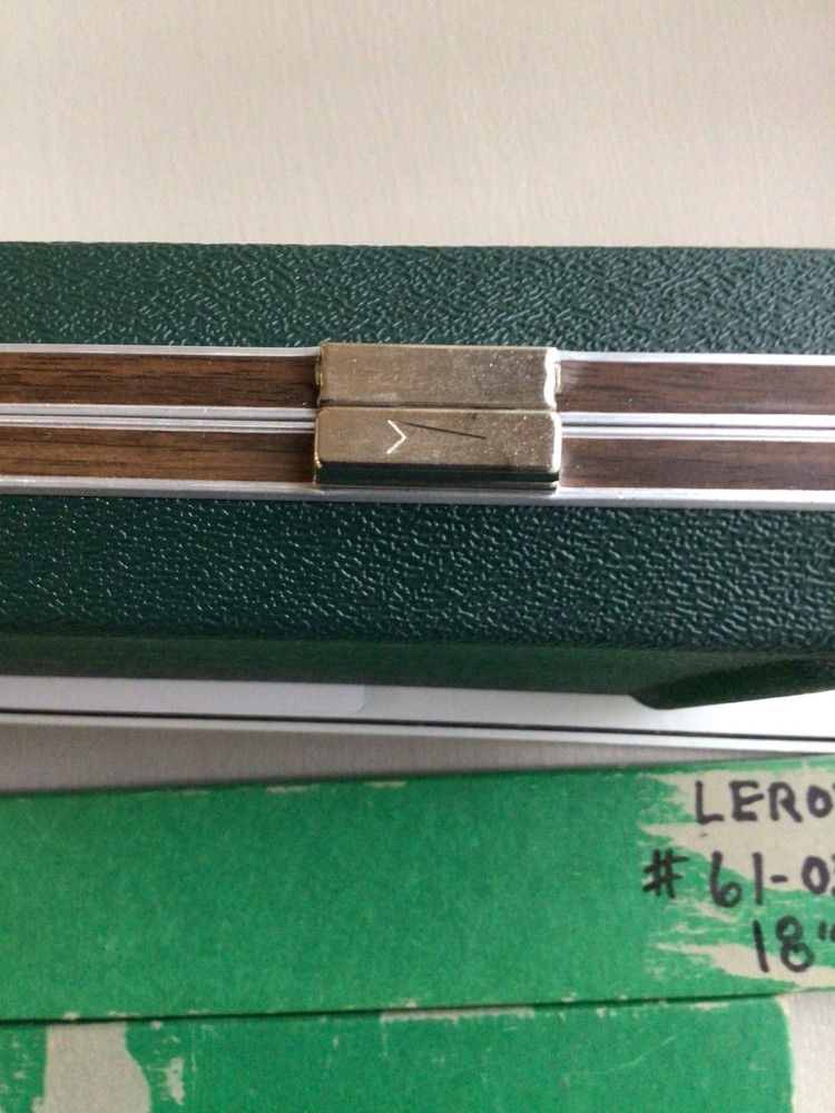 K & E LEROY II Vintage Lettering Set, Engineering, Drafting Tools, Plus Extras!