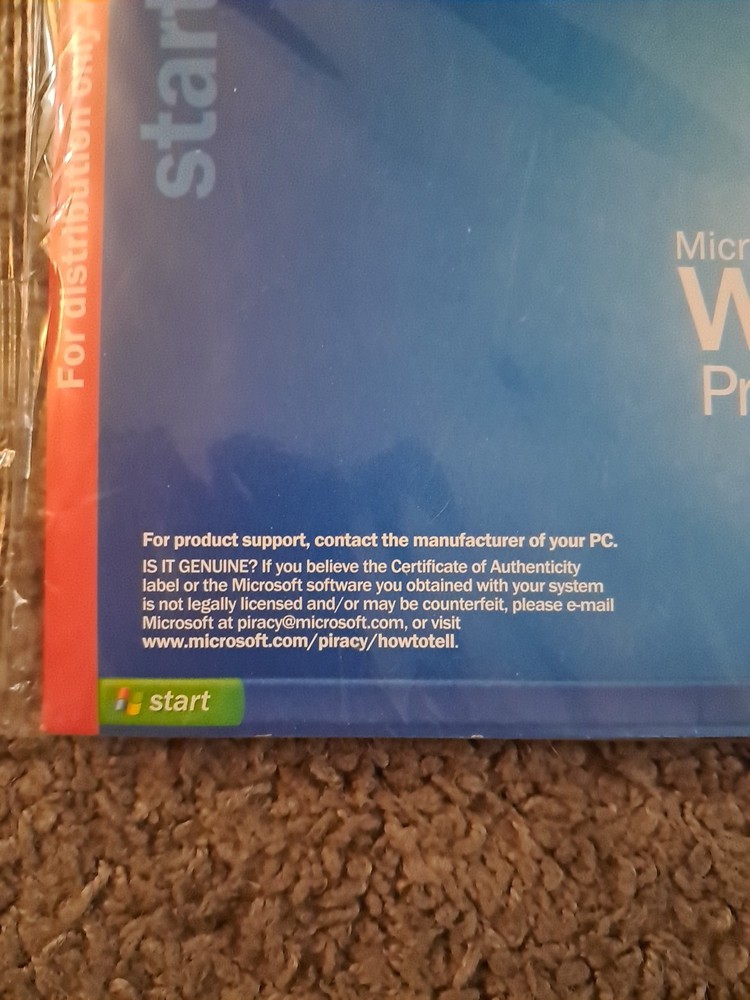 Microsoft Windows XP Professional OEM Version 2002 SP2 NEW SEALED CD System