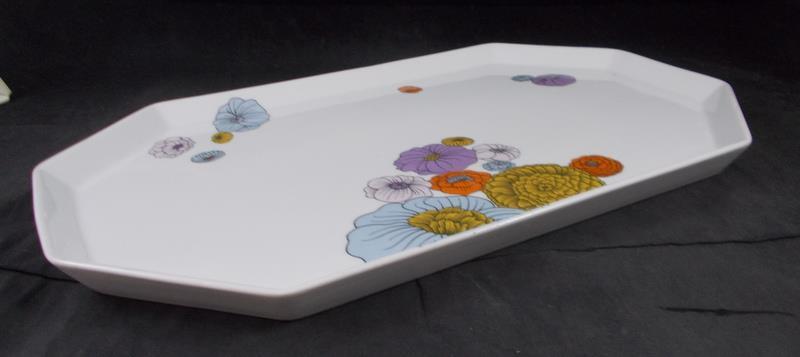 Rosenthal Patras 14 Inch Platter Polygon Shape