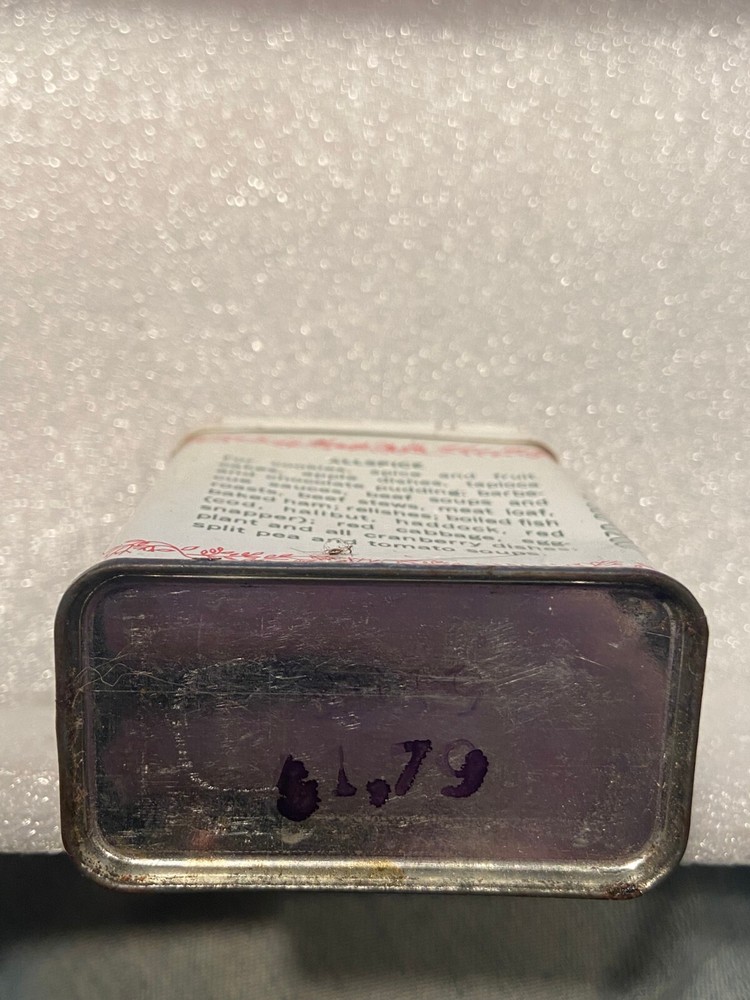 1.75oz Durkee Ground Allspice Tin *Pre-Owned/Empty* dd1