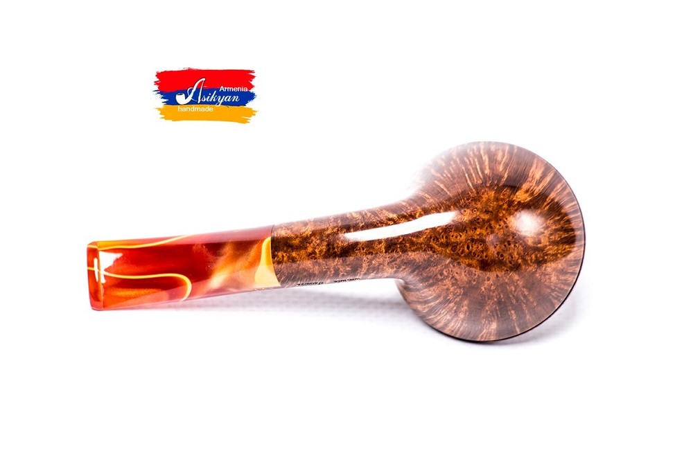 Asikyan Pipe #409/24 Rhodesian Smooth Hand Made