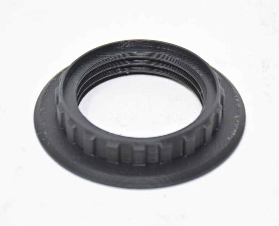 E26/E27 Light Socket Rings Lamp Shade Holder Adapter Ring Replacement Black
