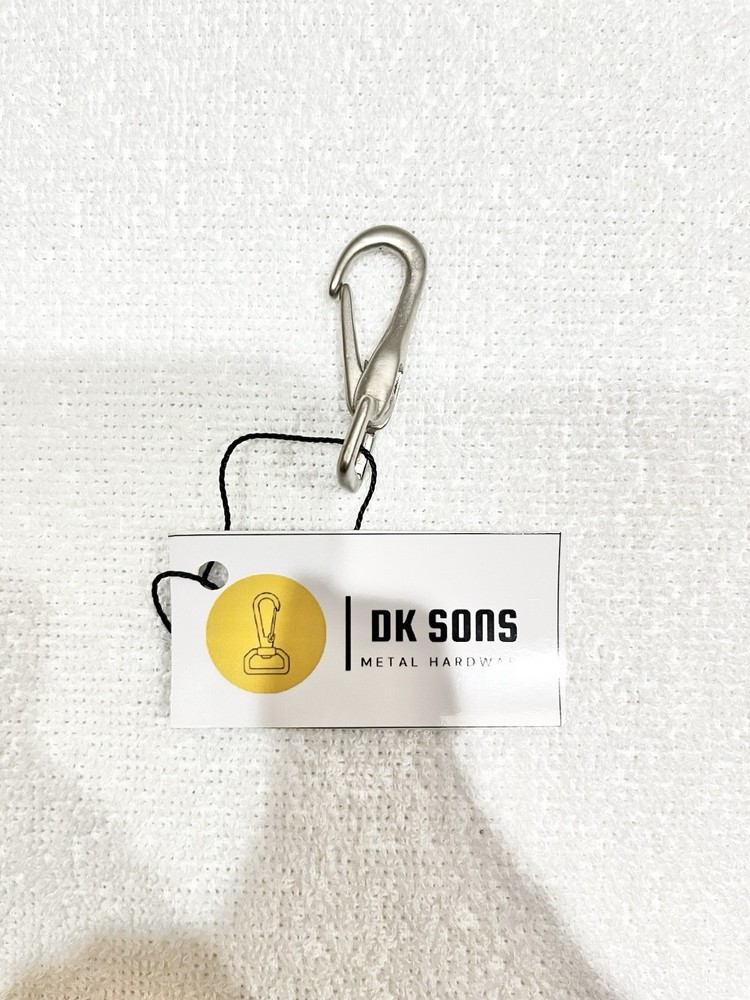 Push Fixed Swivel Snap Hook | Trigger Metal Clasp and Fastner | Stainless