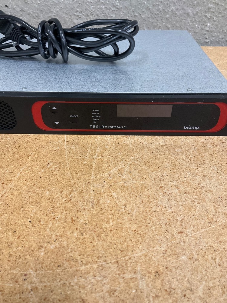 Biamp TESIRA FORTE DAN CI Conference Audio Processor