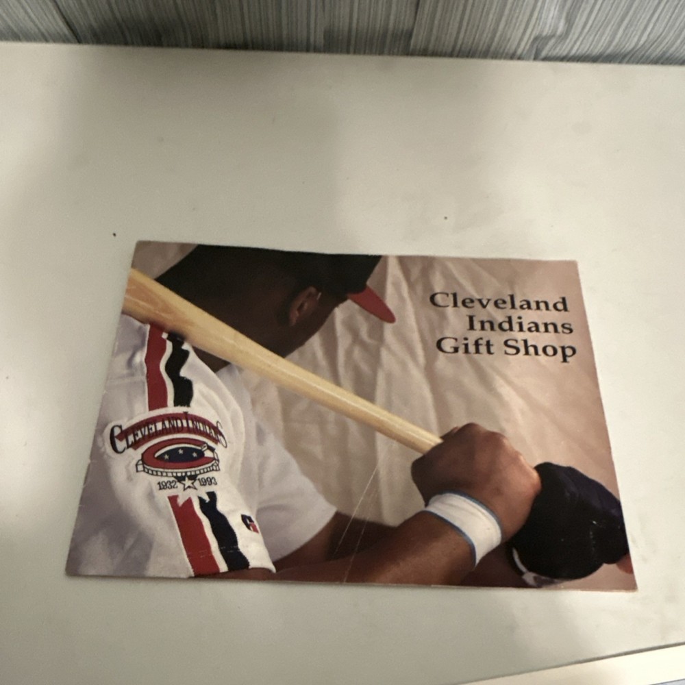 Cleveland Indians Vintage Original MLB Programs 1993-1994 Opening Day Final Ser…