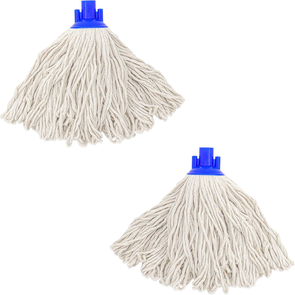 Cotton String Screw on Mop Replacement Head Compatible with All Standard US Thre