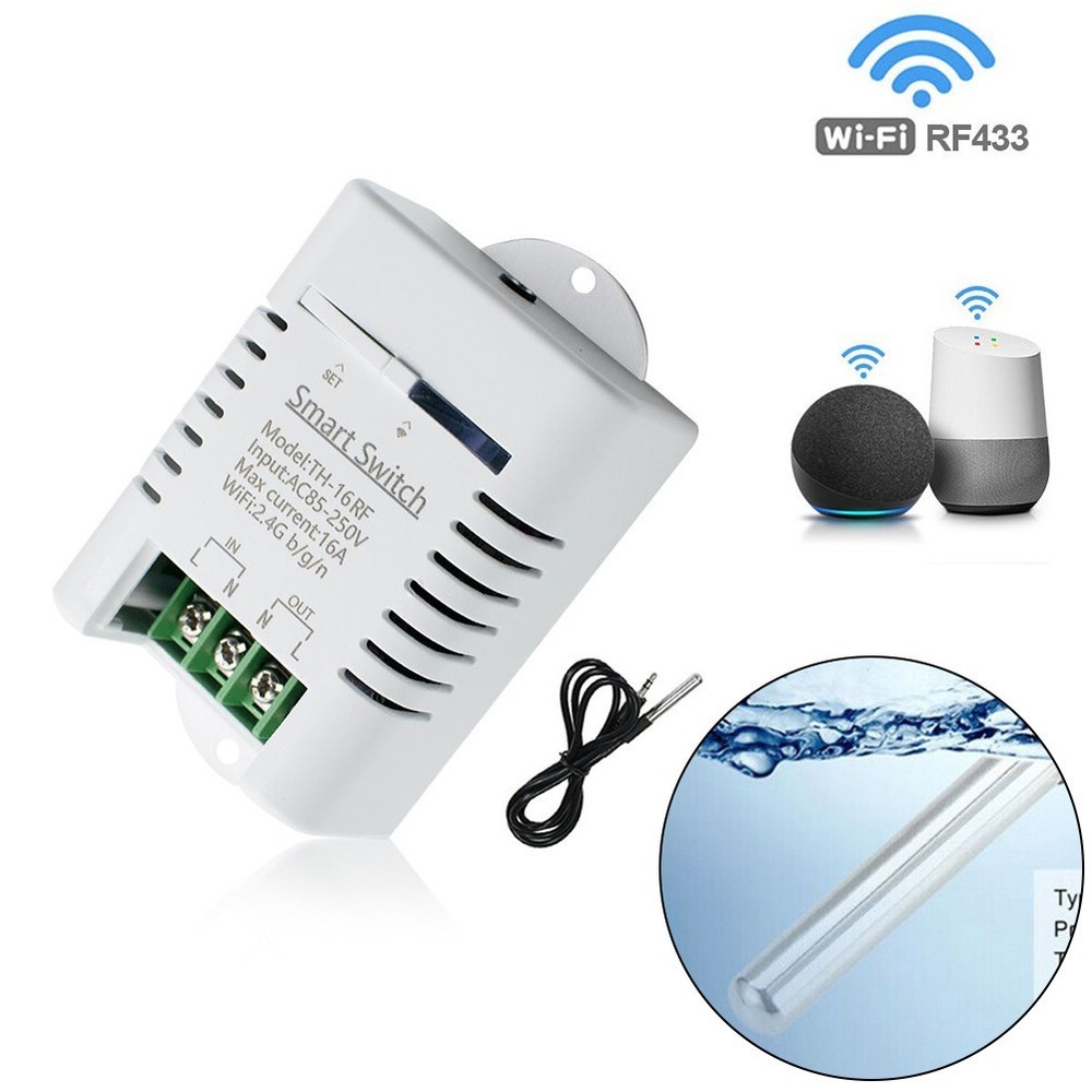 High Quality Temperature Sensor Smart Switch Wireless With Probe 3000W