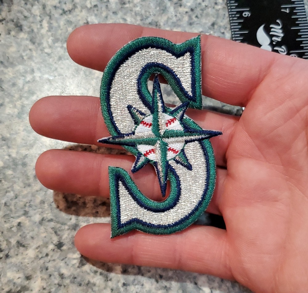 Seattle Mariners vintage Iron On Patch 3"x 1.75"