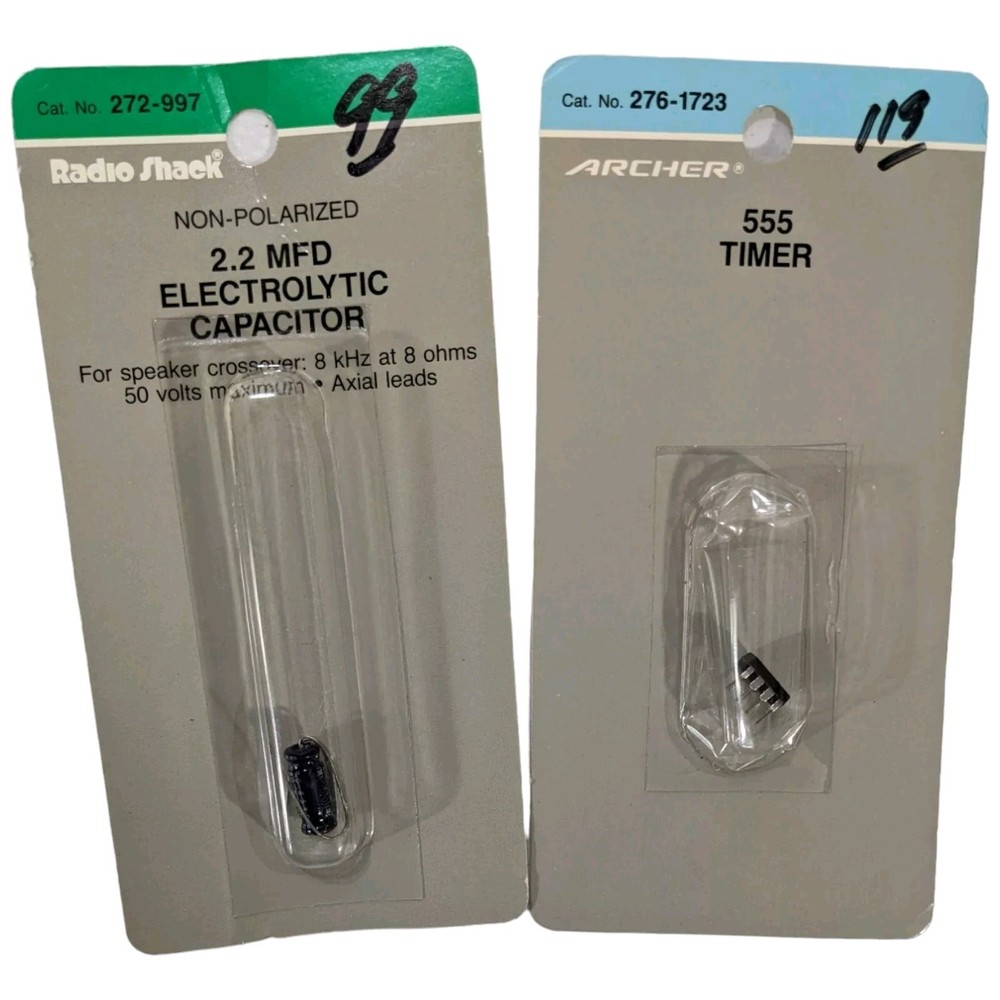Capacitors 47 Electrolytic Conductor 5vdc Reed Relay 555 Timer Computer Archer