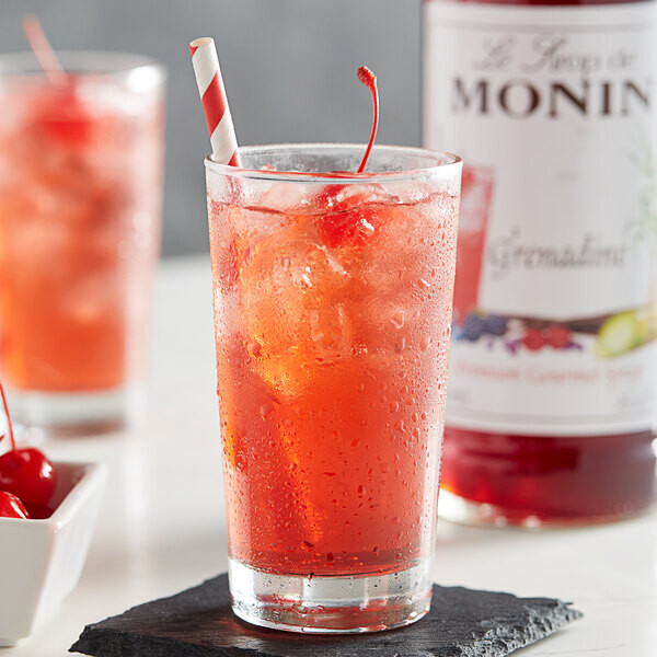 Monin Premium Grenadine Flavoring Syrup