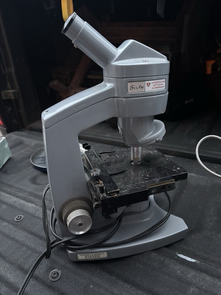 American Optical Co. Model Sixty Spencer Microscope Tested