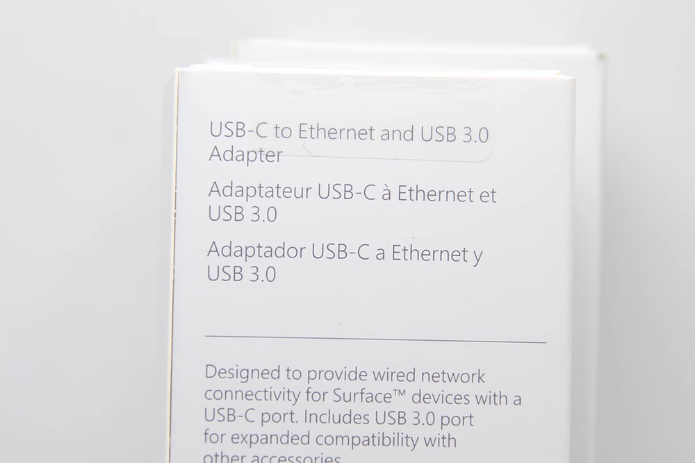 Microsoft Surface USB-C to Ethernet & USB 3.0 Adapter 1860