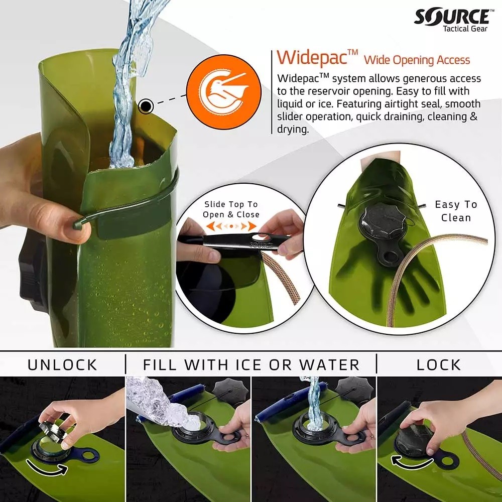 Source Tactical WXP 3L (100 oz) Hydration Bladder