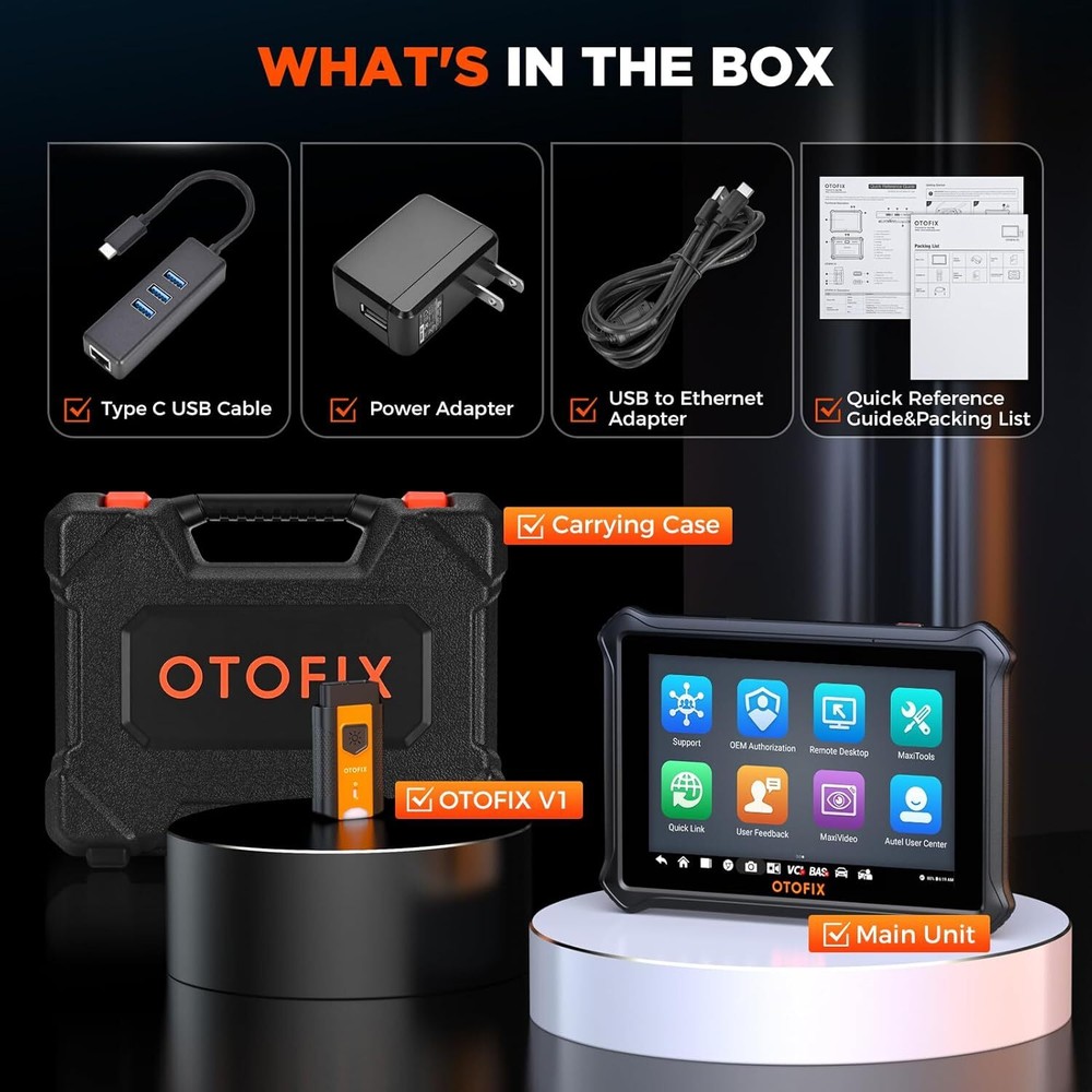 2025 OTOFIX D1 Lite Bidirectional Full System Diagnostic Tool Key Coding Scanner
