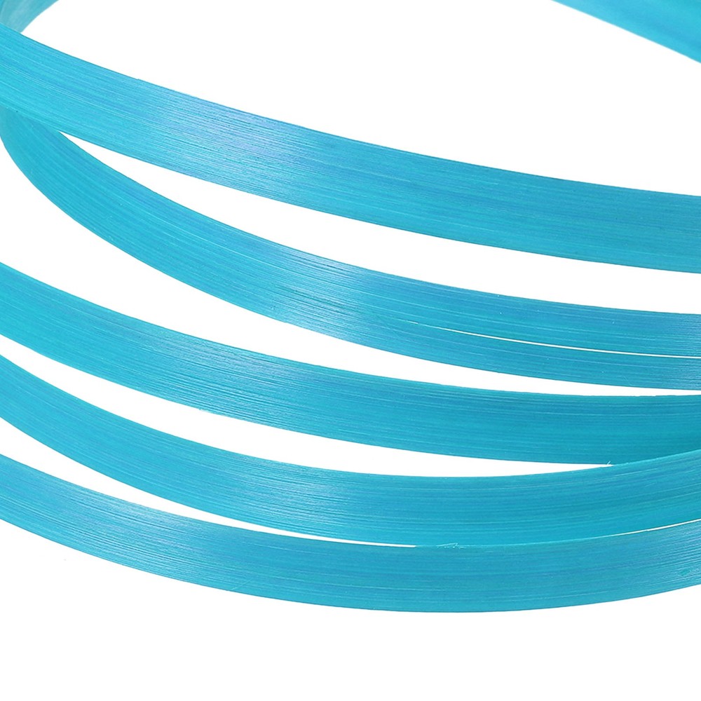 Bamboo Weaving Strips 7/16" x 10Ft 7 Pack Thin Flat Blue