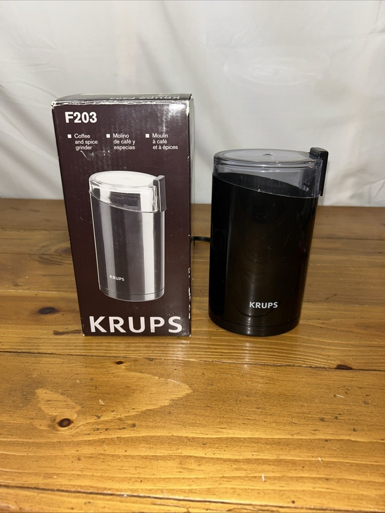 krups coffee grinder f203