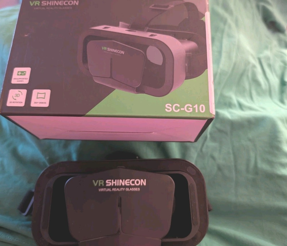 VR Shinecon Virtual Reality Glasses - New Never Used