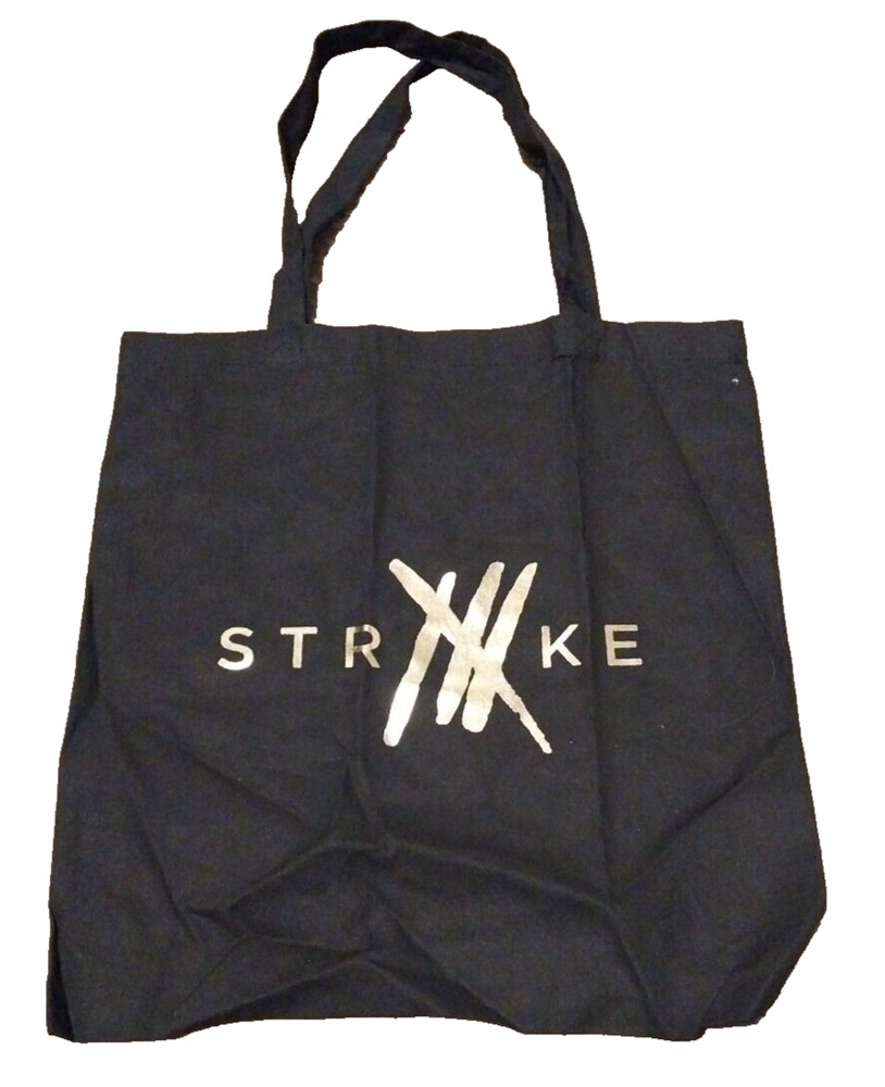 STRIIIKE Bag Black Cotton   14.5 x 15.5'' - Shoulder handle