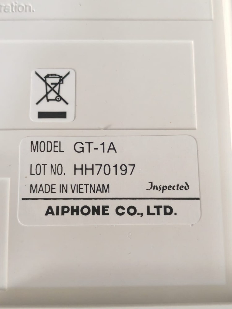 AIPHONE GT-1A AUDIO TENANT STATION