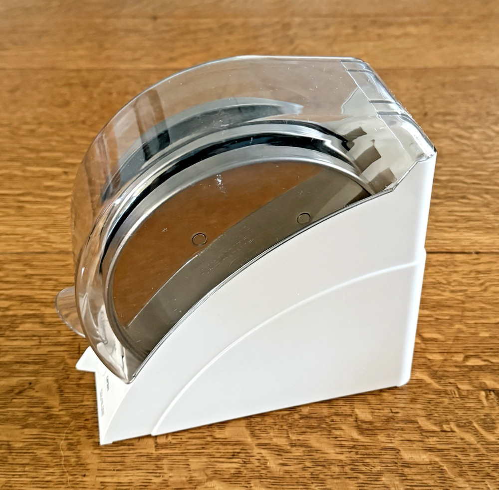 Cuisinart Locking Three Disc Holder Model DLC 8 With 3 Disc Blades White