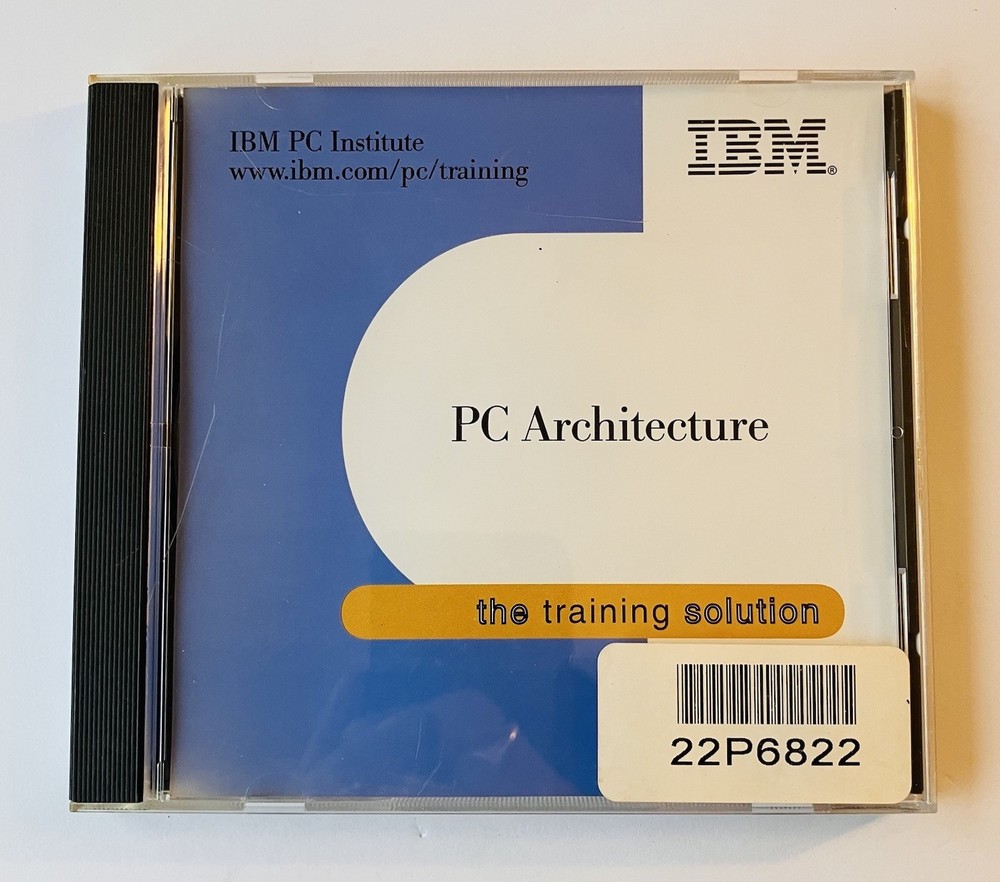 IBM PC Institute The Training Solution CD Set PC Basics & PC Architecture (2001)