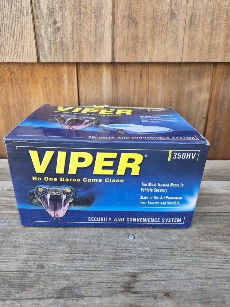 Viper 350HV Vehicle Security System in Original Box Complete Kit