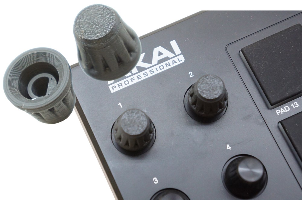 Replacement Selector Knob Dial for Akai Professional MPD218 MIDI (2-pack)