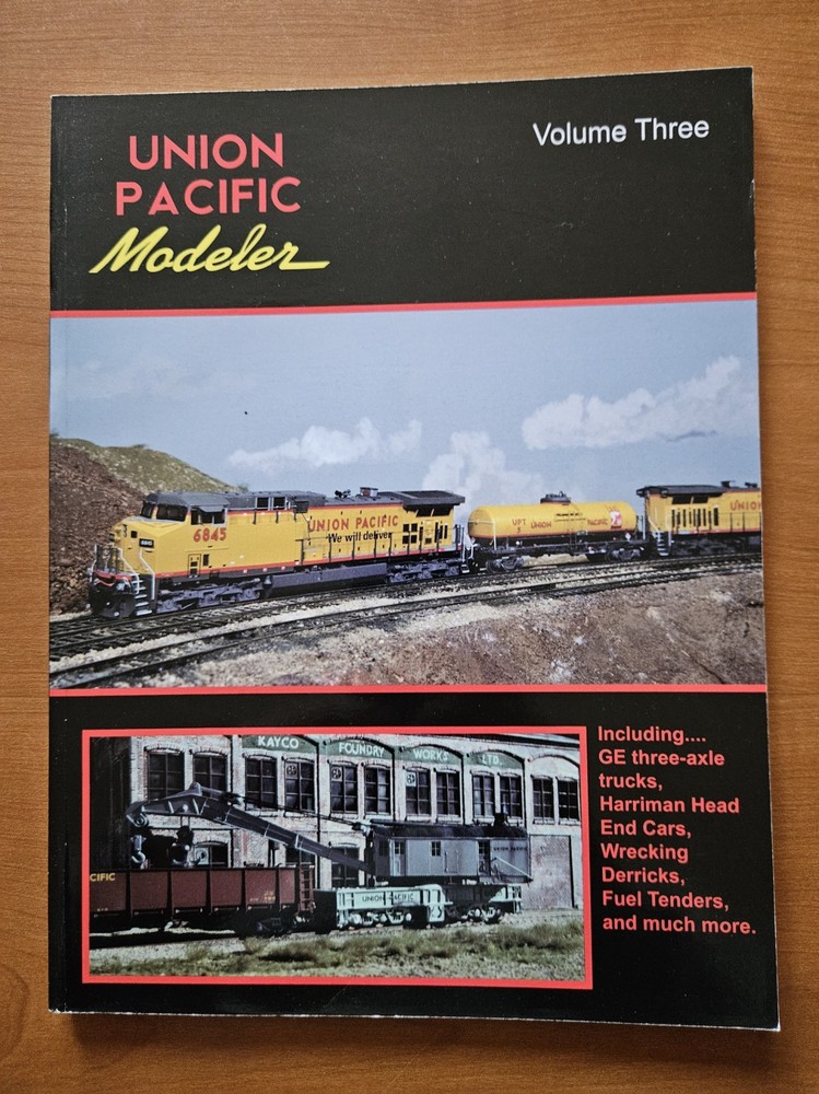 Union Pacific Modeler Volume Three (1997 paperback)