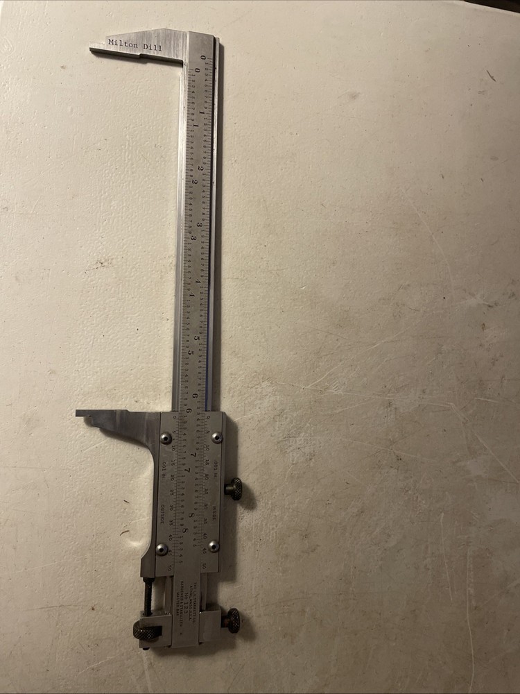 Starrett 8" Inch Vernier Caliper No. 123