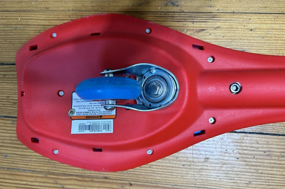 Razor RipStik Caster Board Rip Stik RipStick Red Skateboard