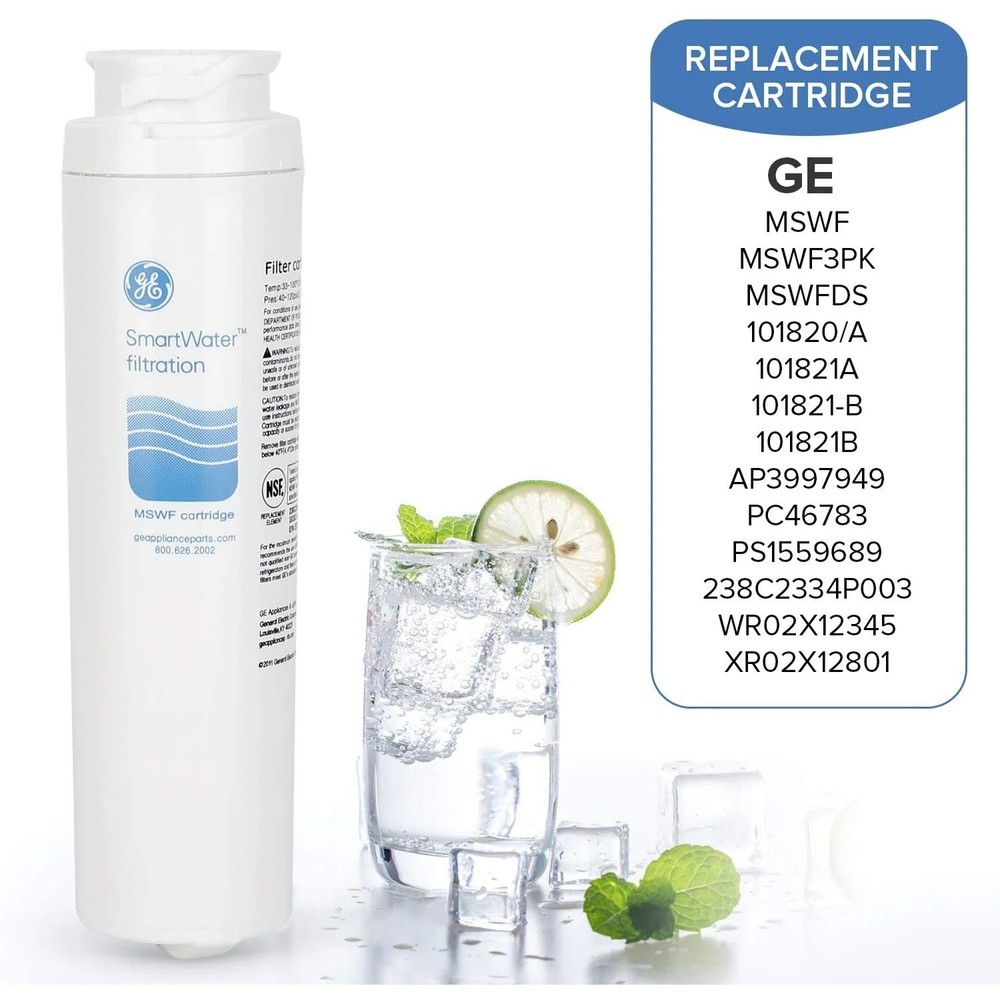 US Sealed 2PACK GE MSWF refrigerator water filter replacement SmartWater filter