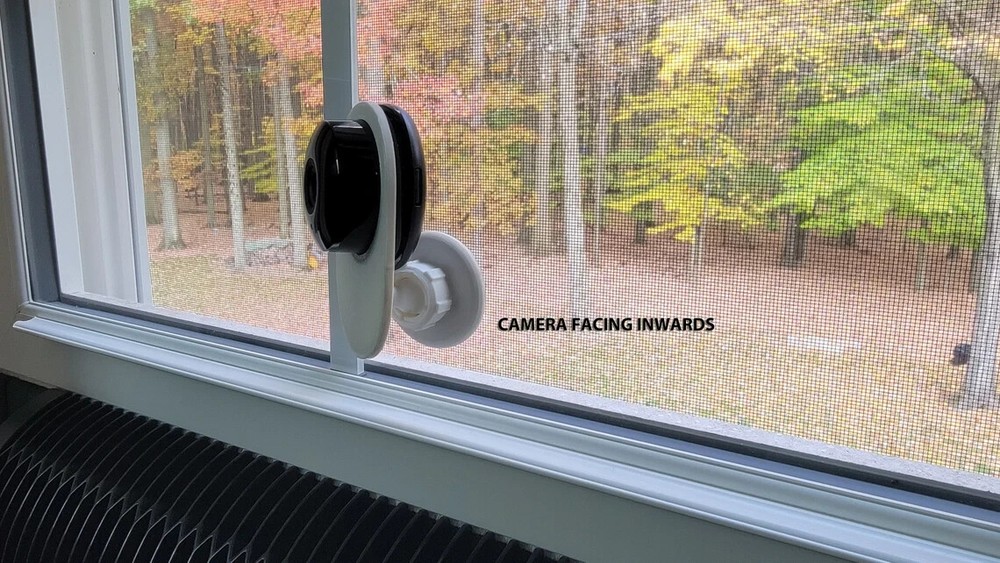 Yi Home Camera 1080p Adjustable Window Mount 3D Printed
