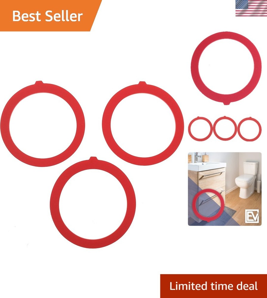 6 Pack Compatible Kohler Flush Valve Seals - Easy Installation Gaskets