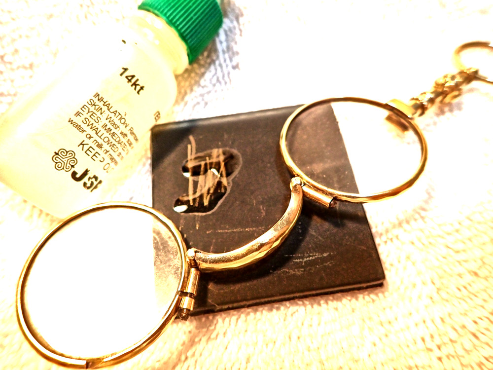 SOLID 15K GOLD 1820'S REGENCY PERIOD SPRING-OUT GEORGIAN STYLE LORGNETTE!