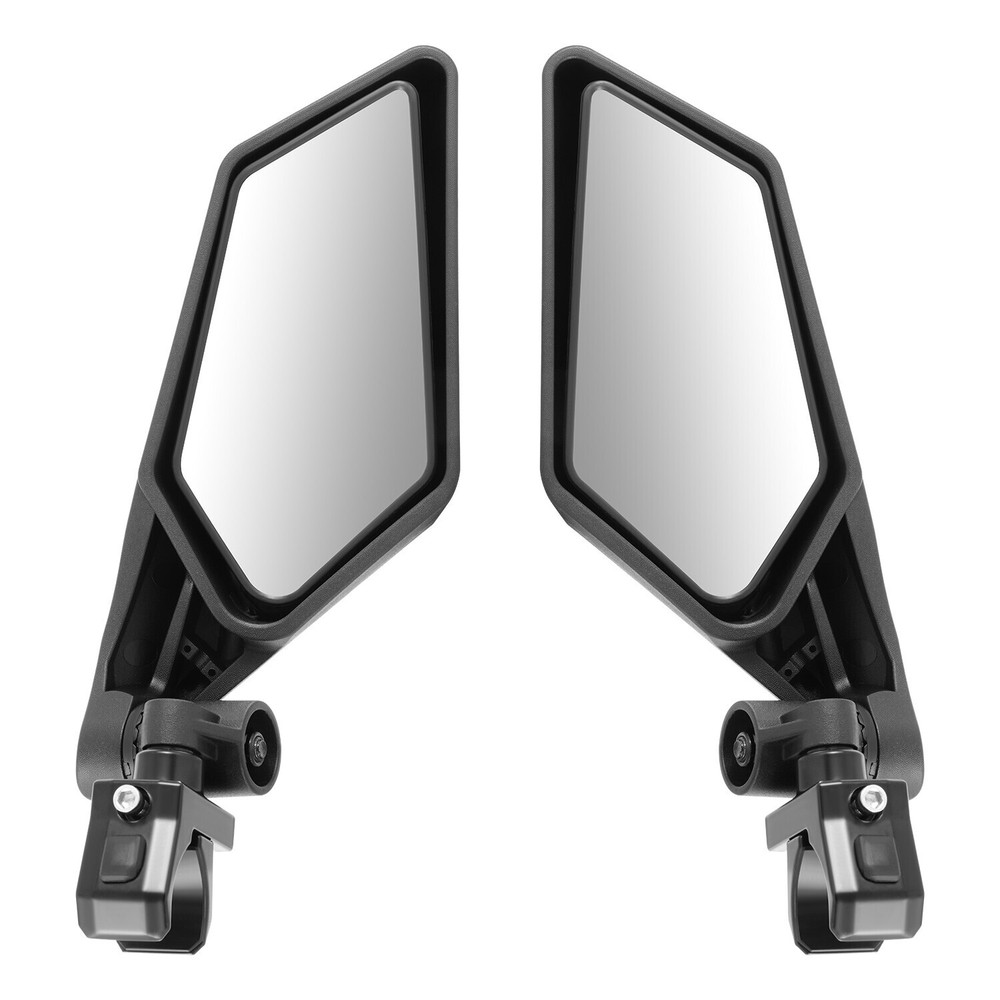 Universal Roll Cage Bar Mount UTV Side View Mirror w/ 1.5"-2" Adjustable Bracket