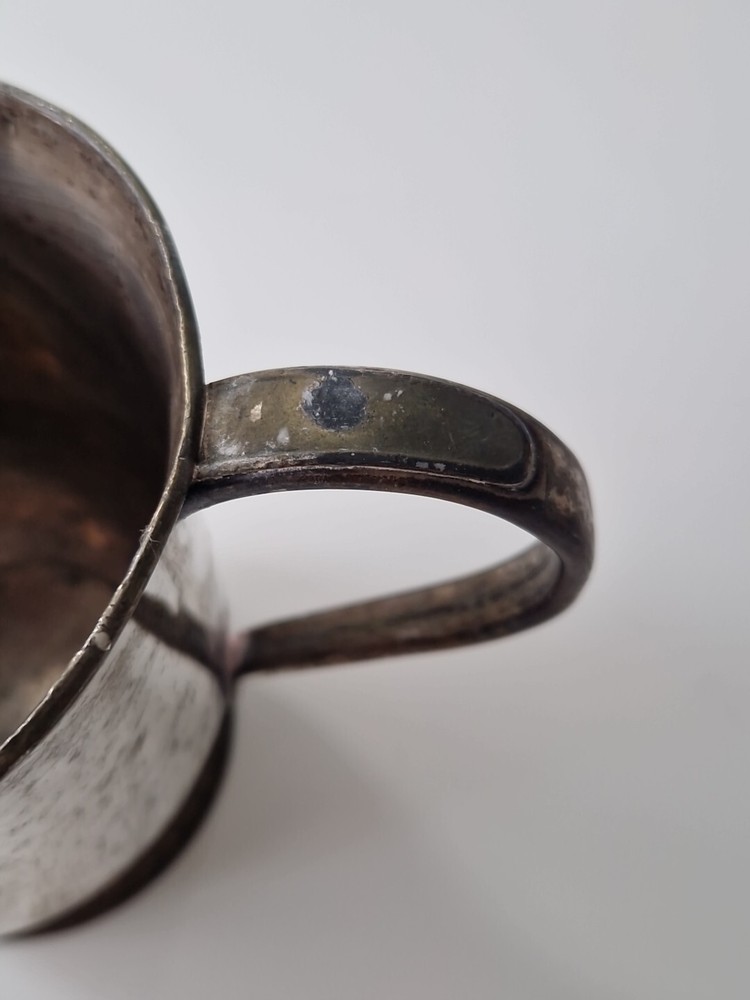Antique Silver Plate - Two Handled Cup / Tankard