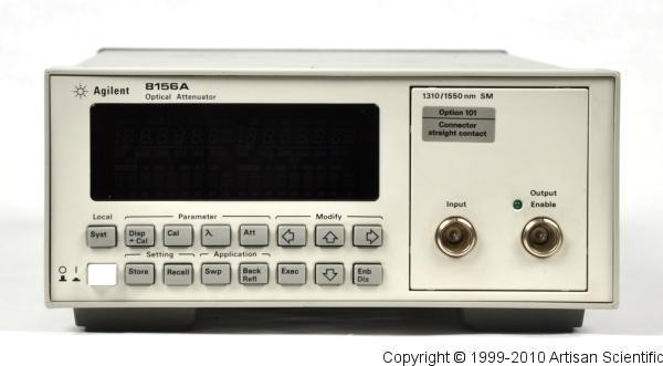 HP 8156A Opt. 101 Optical Attenuator