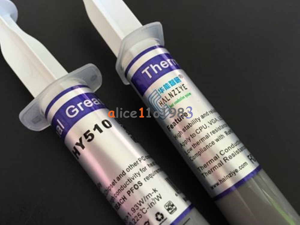 HY510 30g Grey Thermal Conductive Grease Paste For GPU CPU Chipset Cooling