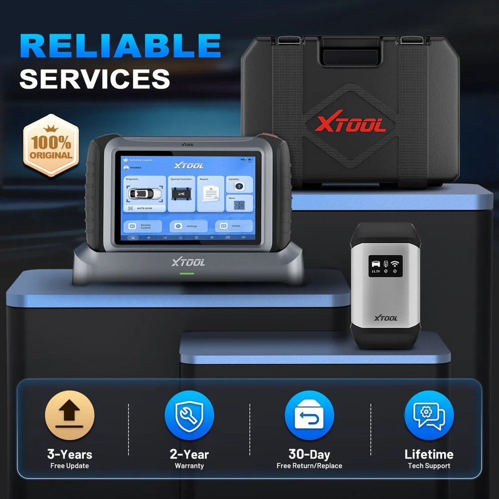 XTOOL IP919 MAX 2025 Diagnostic Tool J2534 Programming ECU Coding Bidirectional