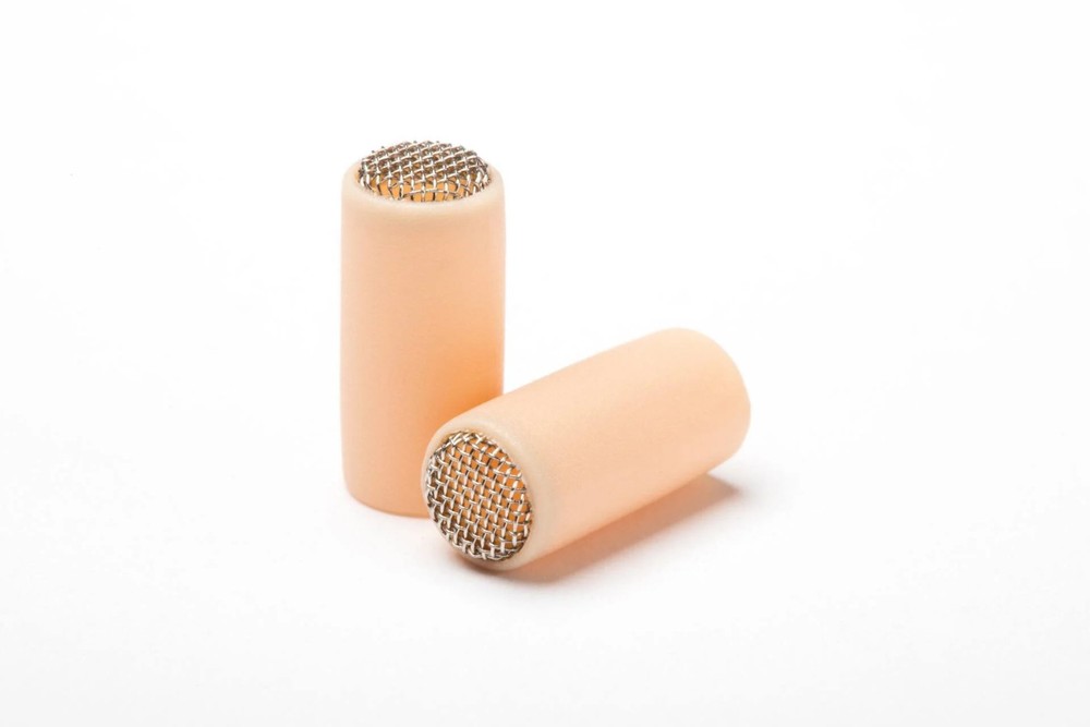 Point Source 2-WSCX-BE Molded windscreen cap with wire mesh. Large, 2-Pack Beige