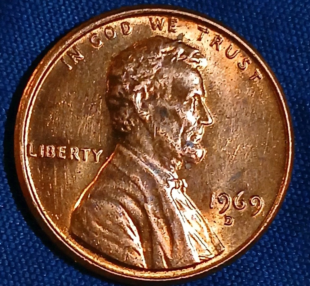 1969 Denver minted ms  ddo ddr