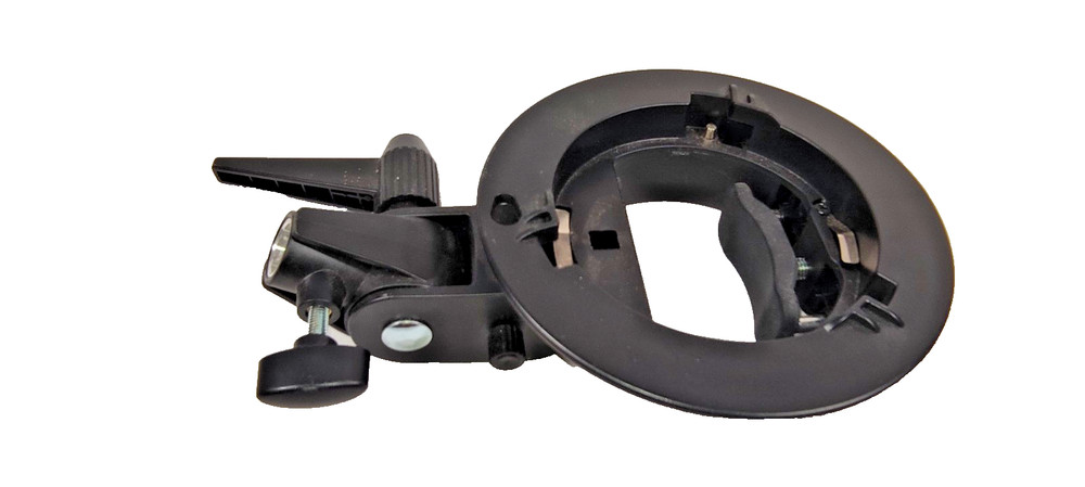 S-Type Bracket Bowens S Mount Holder for Speedlite Flash Shoot Softbox Honeycomb