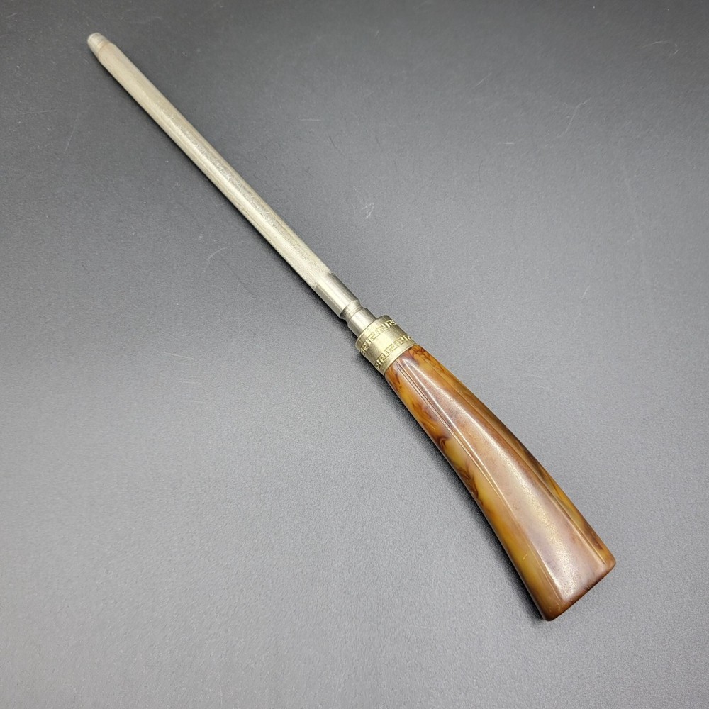Vintage MCM Bakelite Handle Knife Sharpener Sharpening Kitchen Hand Tool